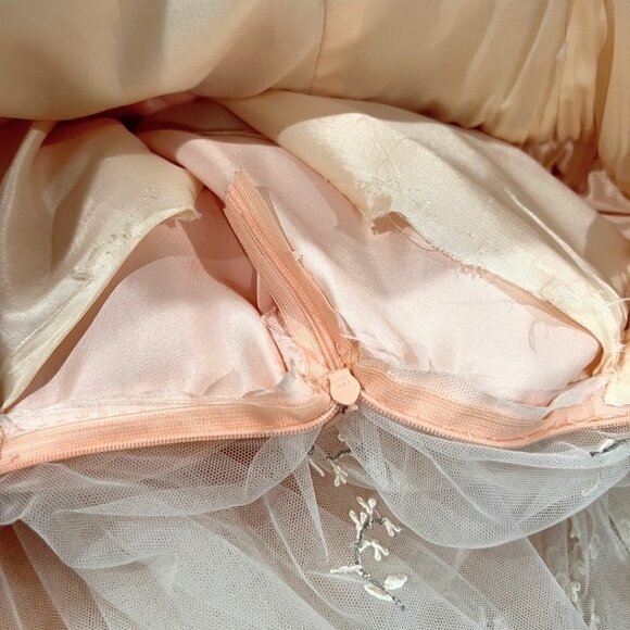 Soucy for Lara Helene Blush Formal Strapless Ball Gown $995 - Picture 12 of 12